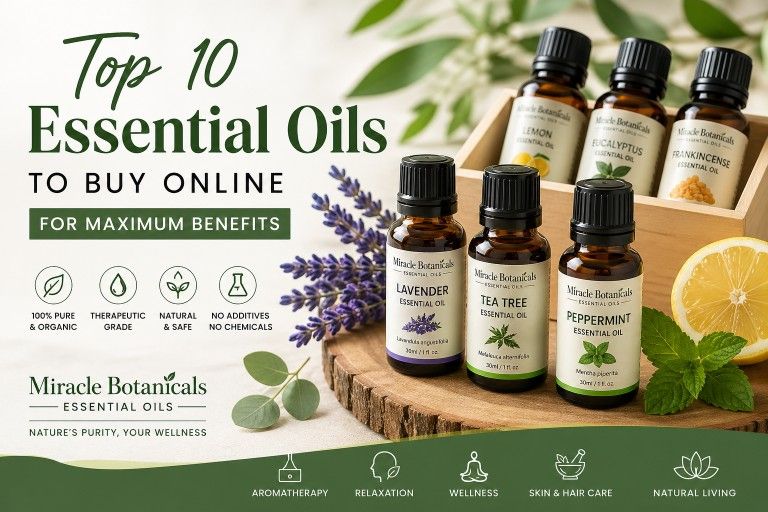 Top 10 Products to Buy Essential Oil Online for Maximum Benefits