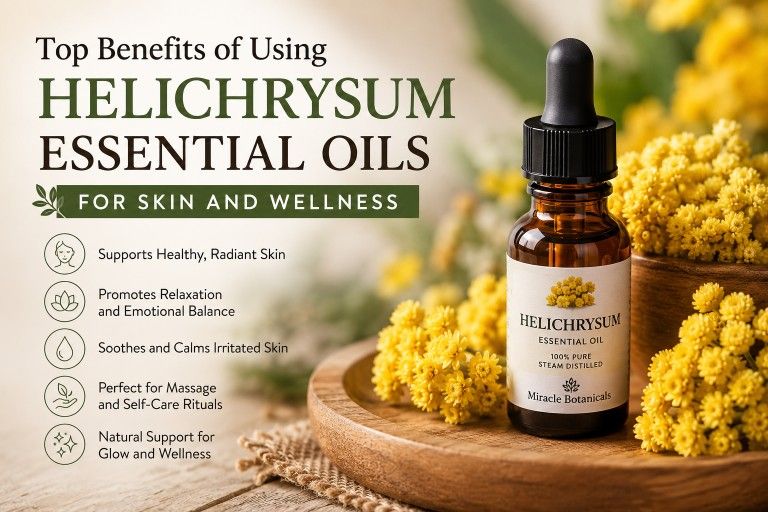 Top Benefits of Using Helichrysum Essential Oils for Skin and Wellness