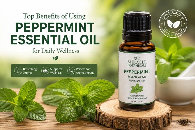 Top Benefits of Using Peppermint Essential Oil for Daily Wellness